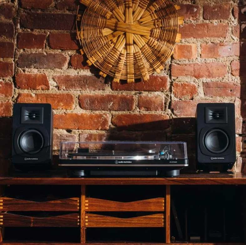 Kompiuterio kolonėlės Carruzzo Audio-Technica AT-SP3X garso kolonėlė 2 krypčių Juoda Vielinis ir Bevielis 30 W