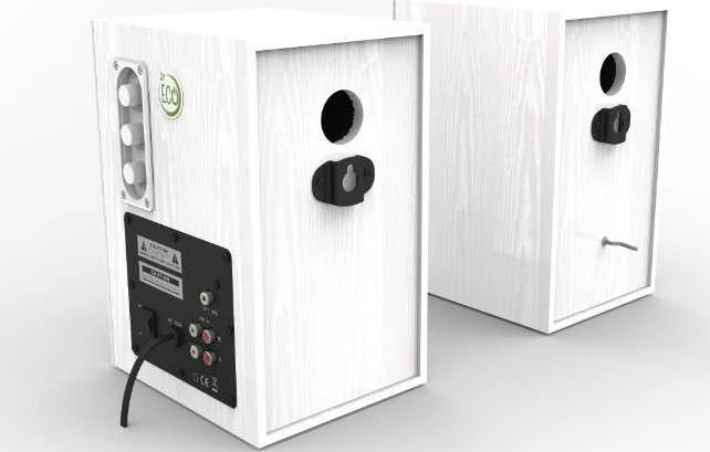 Kompiuterio kolonėlės „Column Avtek ML“ aktyvios kolonėlės, ECO* 100 Plus, baltos