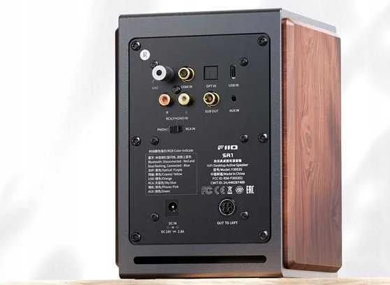 Kompiuterio kolonėlės FiiO SA1 garsiakalbis - juodas - Aktyvios Hi-Fi kolonėlės