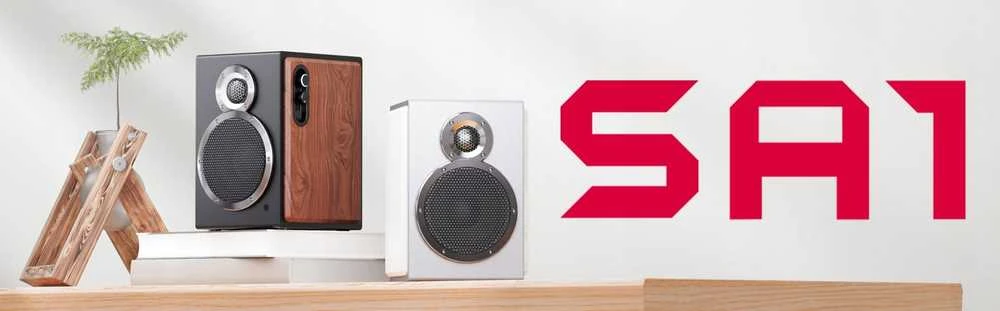 Kompiuterio kolonėlės FiiO SA1 garsiakalbis - juodas - Aktyvios Hi-Fi kolonėlės