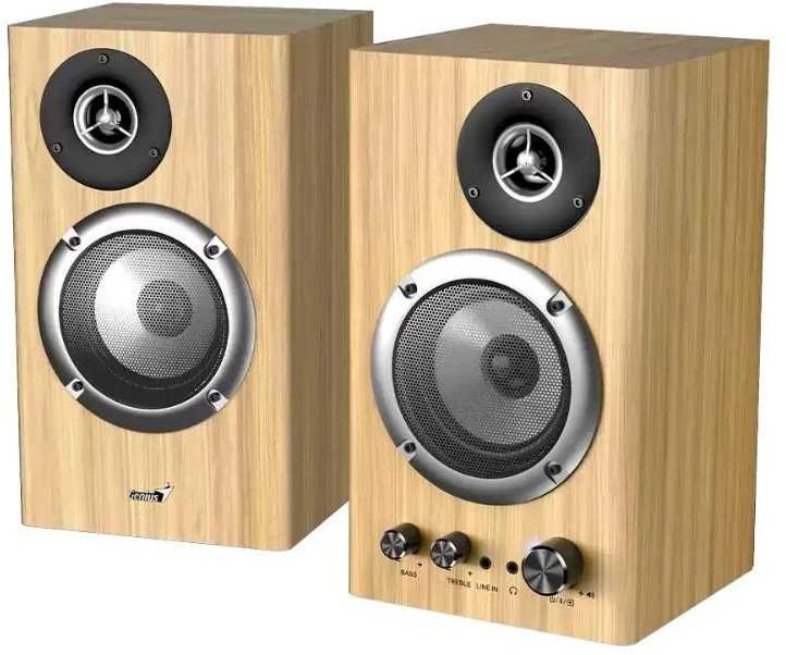 Kompiuterio kolonėlės Genius garsiakalbiai SP-HF1812BT pušies medienos 2.0/50W