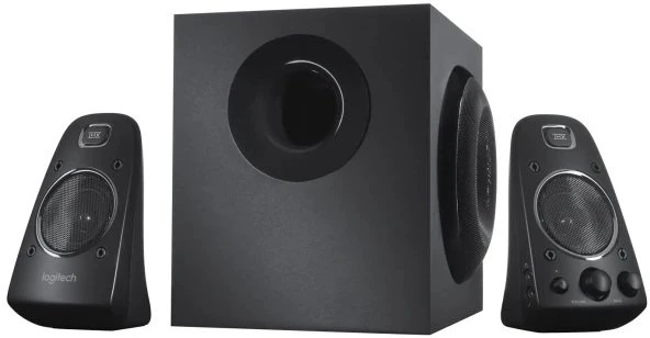 Kompiuterio kolonėlės „Logitech Z623“ sistemos kompiuterio garsiakalbiai (980-000403)