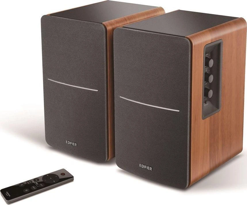 Kolonėlės Edifier R1280DBS, Rudos/Juodos spalvos