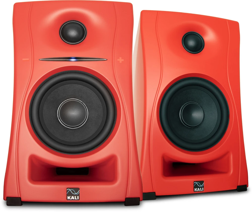 Kali Audio LP-UNF-R - „Bluetooth“ monitoriaus garsiakalbių pora (raudona)