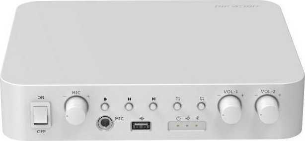 Namų kino sistema Analoginis stiprintuvas Hikvision DS-QAE0A60G1-VB (60W, Bluetooth, USB)