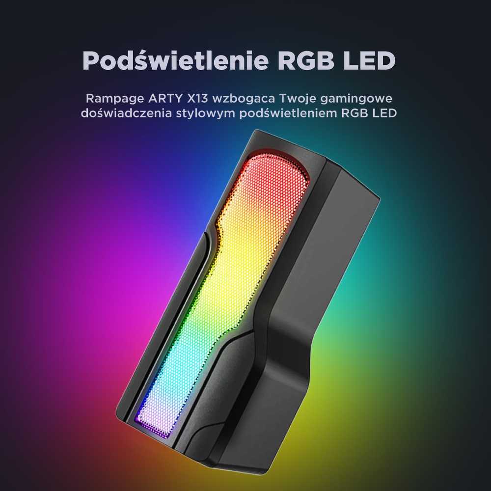 Głośniki komputerowe Rampage Arty X13