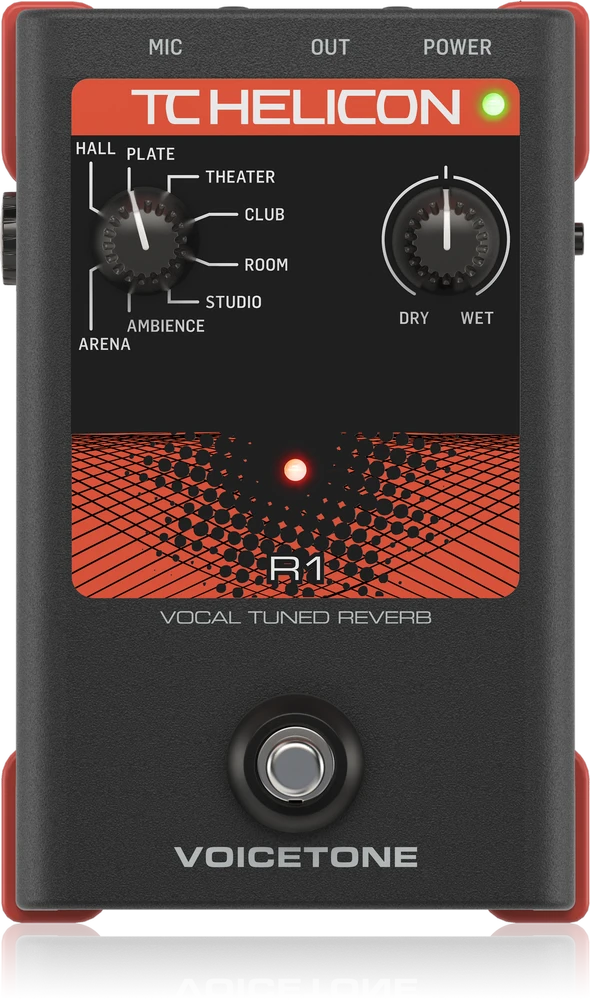 TC Helicon VoiceTone R1 – Reverb