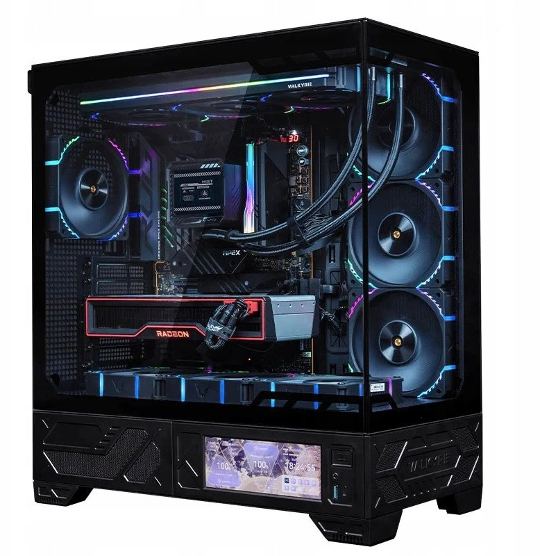 Obudowa Valkyrie VK03 LCD Juodas (VK-CASE03LCD)