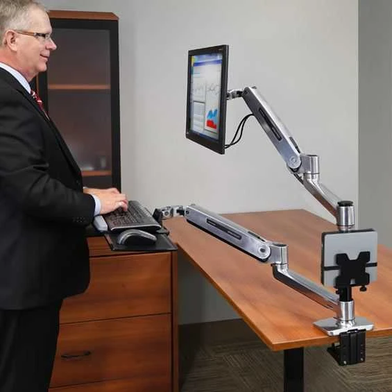 Ergotron Thin Client Mount – montavimo rinkinys (laikiklis, tvirtinimo detalės, dirželis)