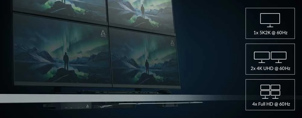Stacionarus kompiuteris Kompiuteris: Arctic Senza AMD Ryzen 7 5700G 32GB 1TB SSD Windows 11 Pro