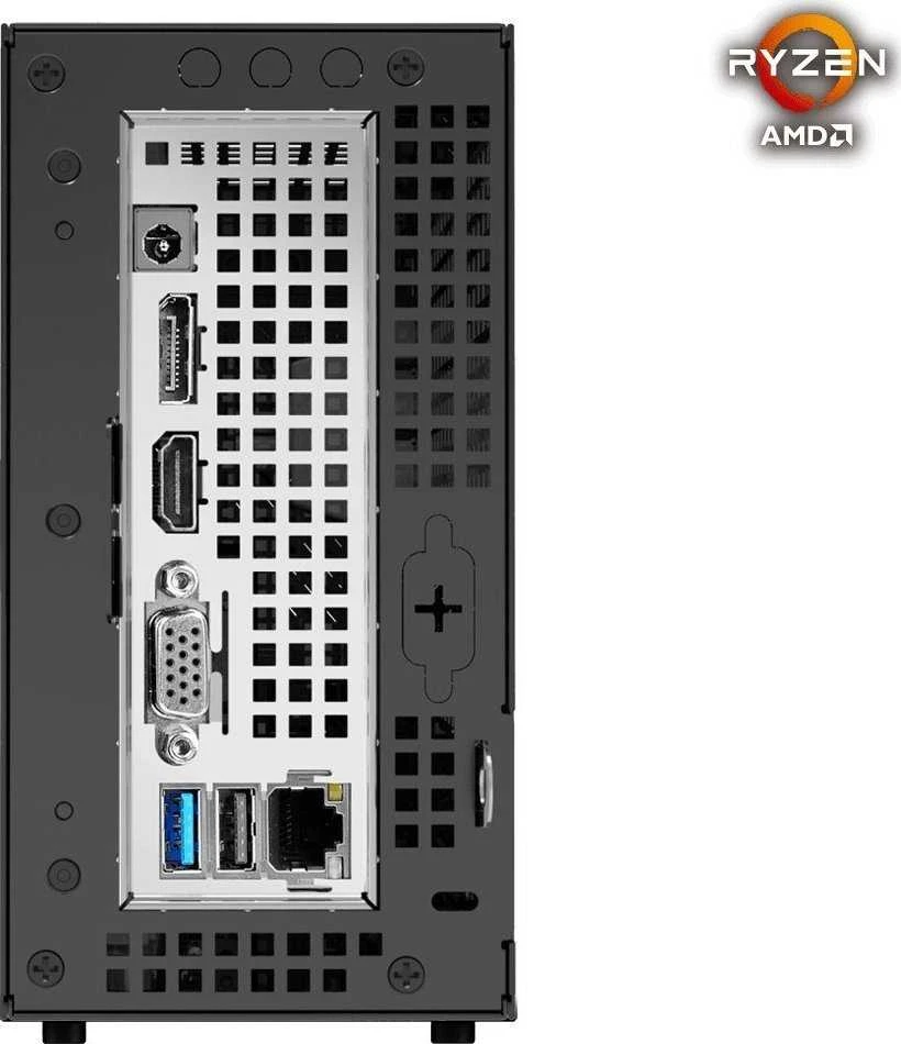 ASRock Barebone Deskmini X300 HDMI/DP/USB-C juodas DDR4 retail