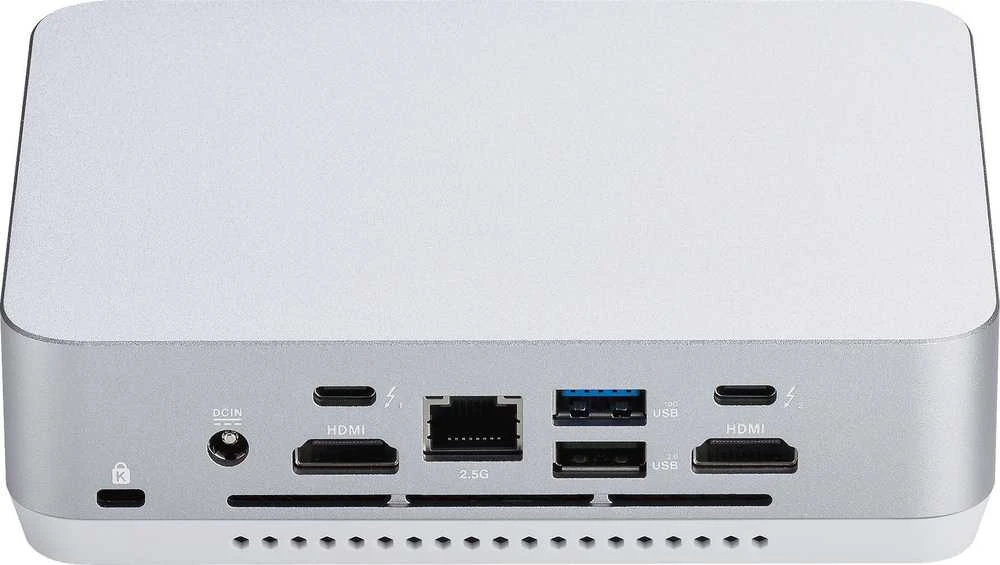 ASUS NUC 14pro+/RNUC14RVSU700002I/Intel Ultra 7 155H/Intel Arc grafika/4xUSB/M.2 22x80 NVMe; 22x42 NVMe/2,5Gbe LAN/2xHDMI/2x Thunderbolt 4 (USB-C+DP)/be saugyklos/be RAM/AX211.D2WG.NV/be OS/EU Cord/Kit(L6)/EAN:4711387496725