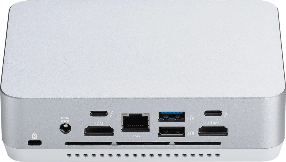 ASUS NUC 14 Pro+ RNUC14RVSU7089A2I, Mini-PC - sidabrinis/baltas, Windows 11 Home