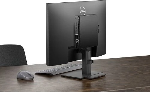 Dell Micro kompiuterio laikiklis ant monitoriaus nugarėlės