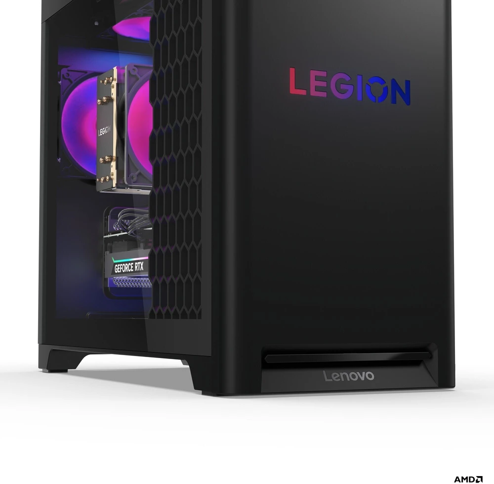 Lenovo Legion T5 30AGB10 Ryzen 5 7600 32GB DDR5 5600 1TB SSD GeForce RTX 5060 Ti 8GB WLAN+BT No OS Eclipse Juodas