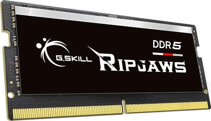 Nešiojamo kompiuterio atmintis RAM moduliai – G.Skill Ripjaws 32 GB (2 x 16 GB) DDR5 5600 MHz