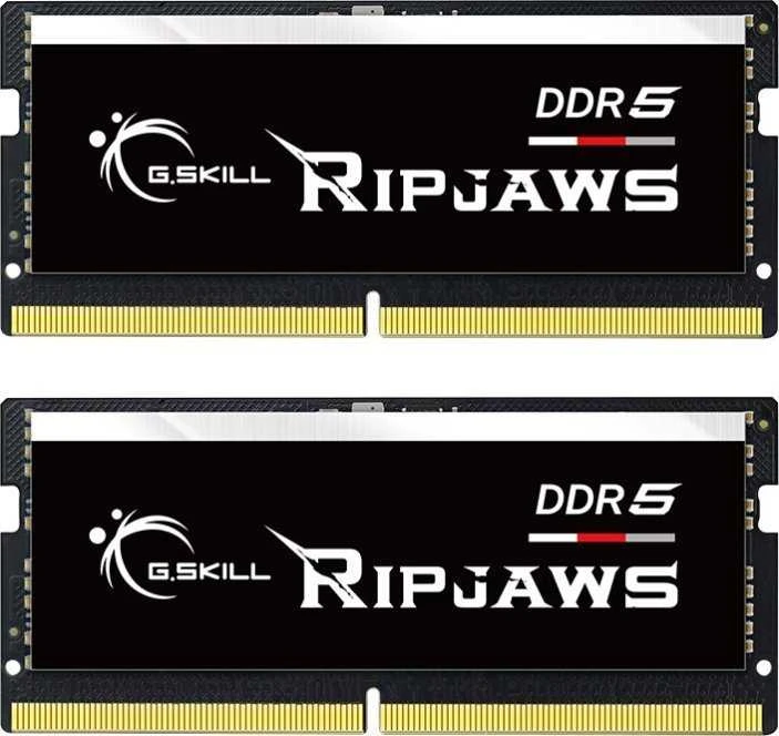 Nešiojamo kompiuterio atmintis RAM moduliai – G.Skill Ripjaws 32 GB (2 x 16 GB) DDR5 5600 MHz