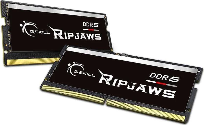 Nešiojamo kompiuterio atmintis RAM moduliai – G.Skill Ripjaws 32 GB (2 x 16 GB) DDR5 5600 MHz