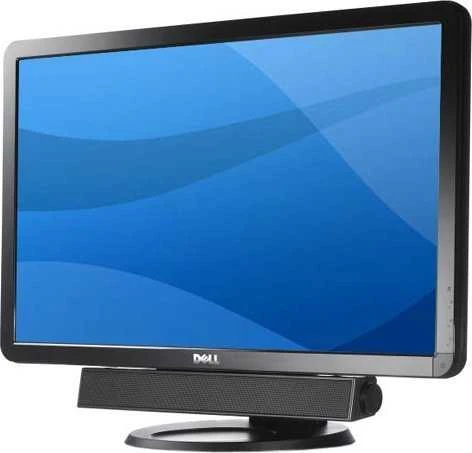 Dell Flat Panel Soundbar juodos kompiuterio garsiakalbiai