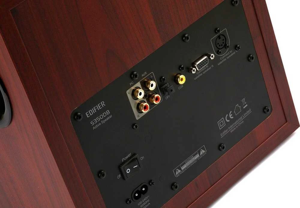 Kolonėlės Edifier S360DB 2.1, Rudos spalvos