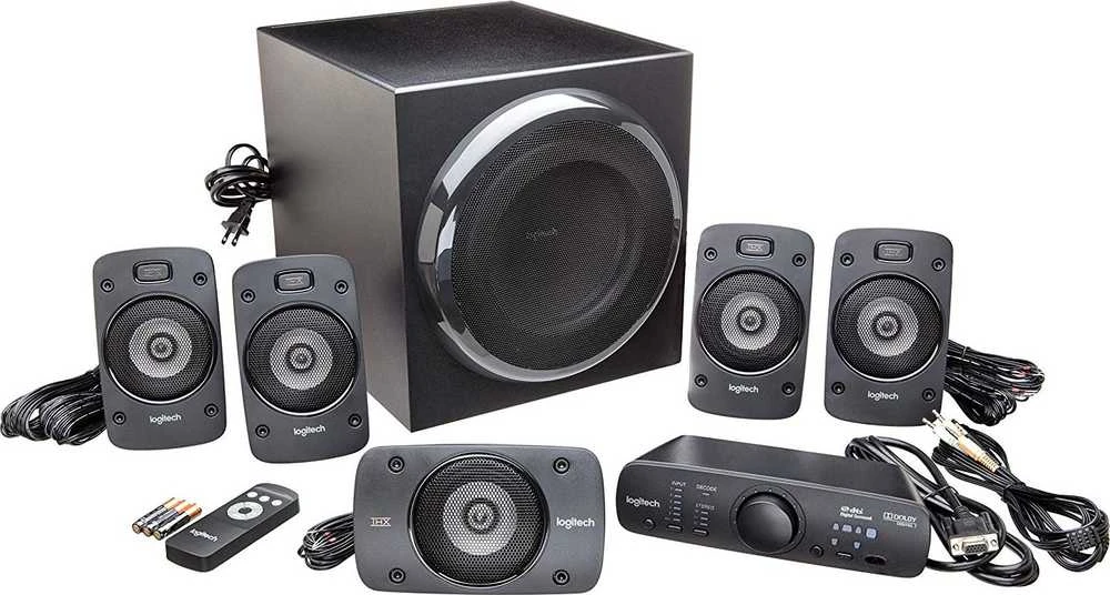 Kompiuterio kolonėlės LOGITECH Z906 5.1 erdvinio garso garsiakalbis
