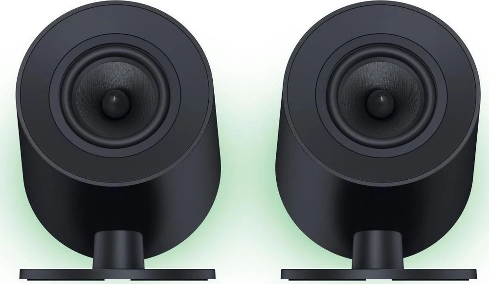 Kompiuterio kolonėlės Razer | Žaidimų garsiakalbiai su laidiniu žemųjų dažnių garsiakalbiu | Nommo V2 - 2.1 | Bluetooth | Juodas