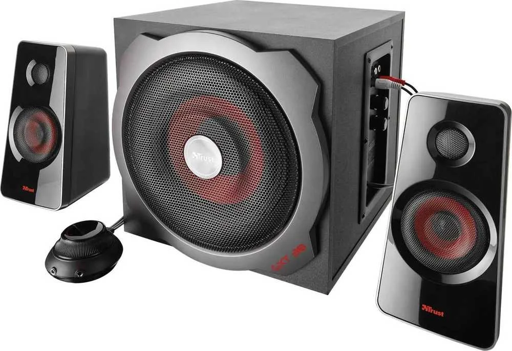 Kompiuterio kolonėlės Kolonėlės Trust GXT 38 2.1 Subwoofer