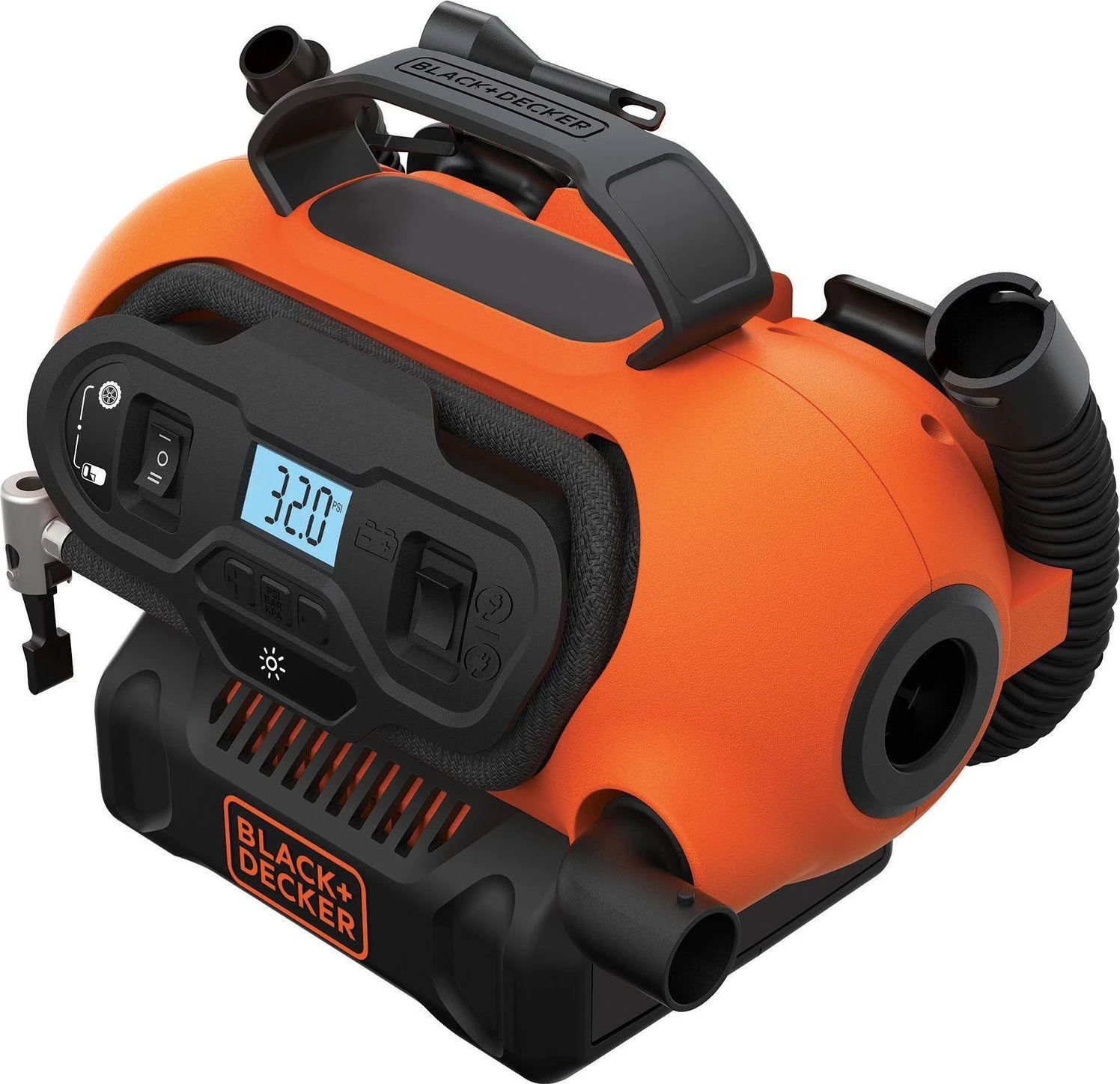 Black & Decker Oro kompresorius Juodas & Decker - BDCINF18N-QS | 12V/230V