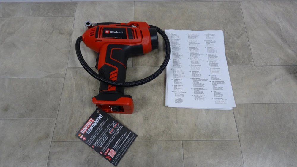Akumuliatorinė oro pompa Einhell CE-CC 18 Li-Solo; 18 V (be akumuliatoriaus ir pakrovėjo)