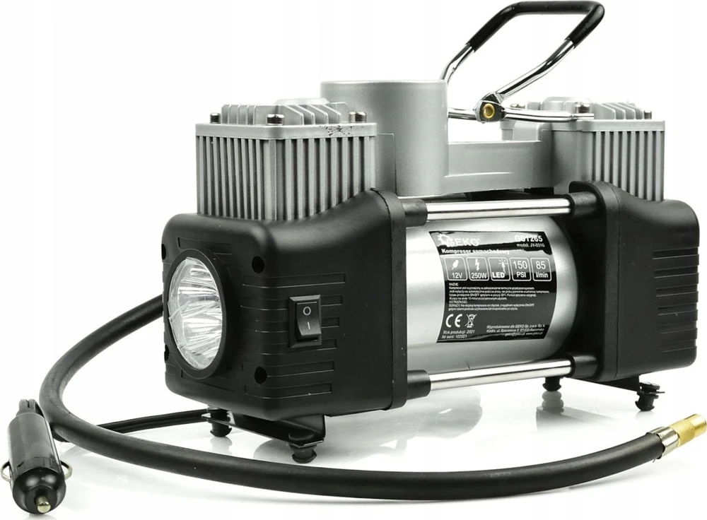 kompresorius automobilinis Geko G01265 12 V 250 W