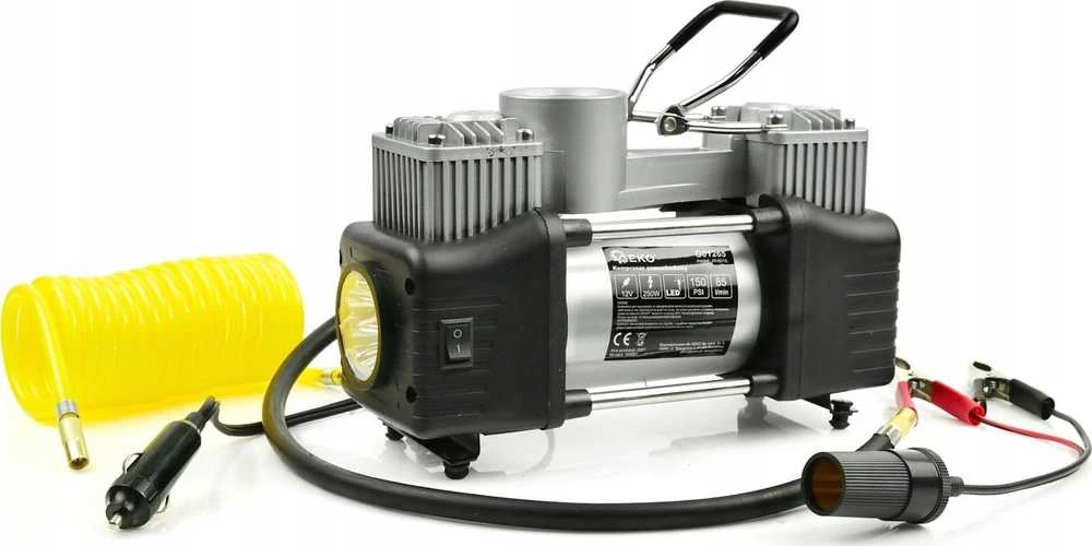 kompresorius automobilinis Geko G01265 12 V 250 W