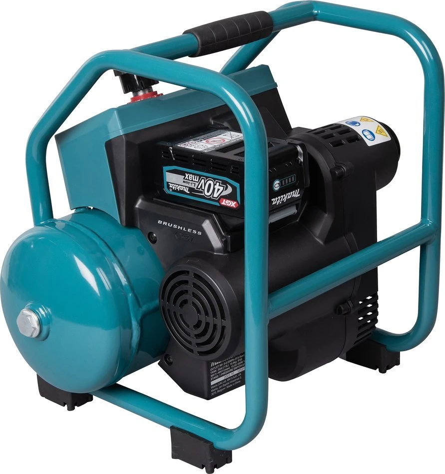 Makita AC001GZ Akumuliatorinis XGT® oro kompresorius 40V 34 L/MIN BL-M, be alyvos, Be akumuliatorių ir kroviklio!