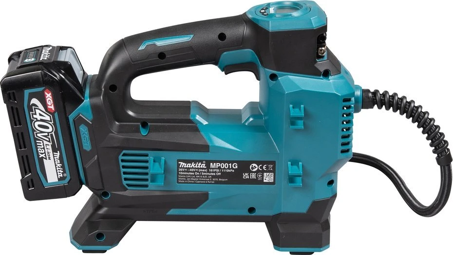 Makita MP001GZ Akumuliatorinis kompresorius 40V XGT, 11bar, 17l/min, Be akumuliatorių ir kroviklio!