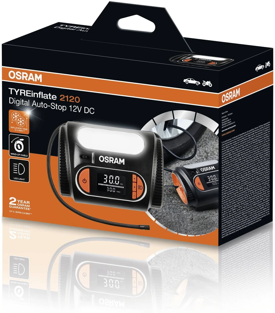 Osram Mini kompresorius TYREinflate 2120