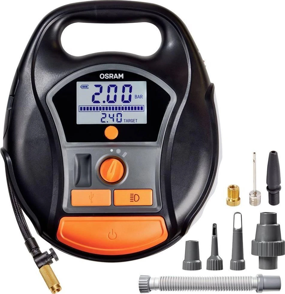 "OSRAM Tyreinflate 6000" neapibrėžtas padangų slėgio matuoklis OTIR6000