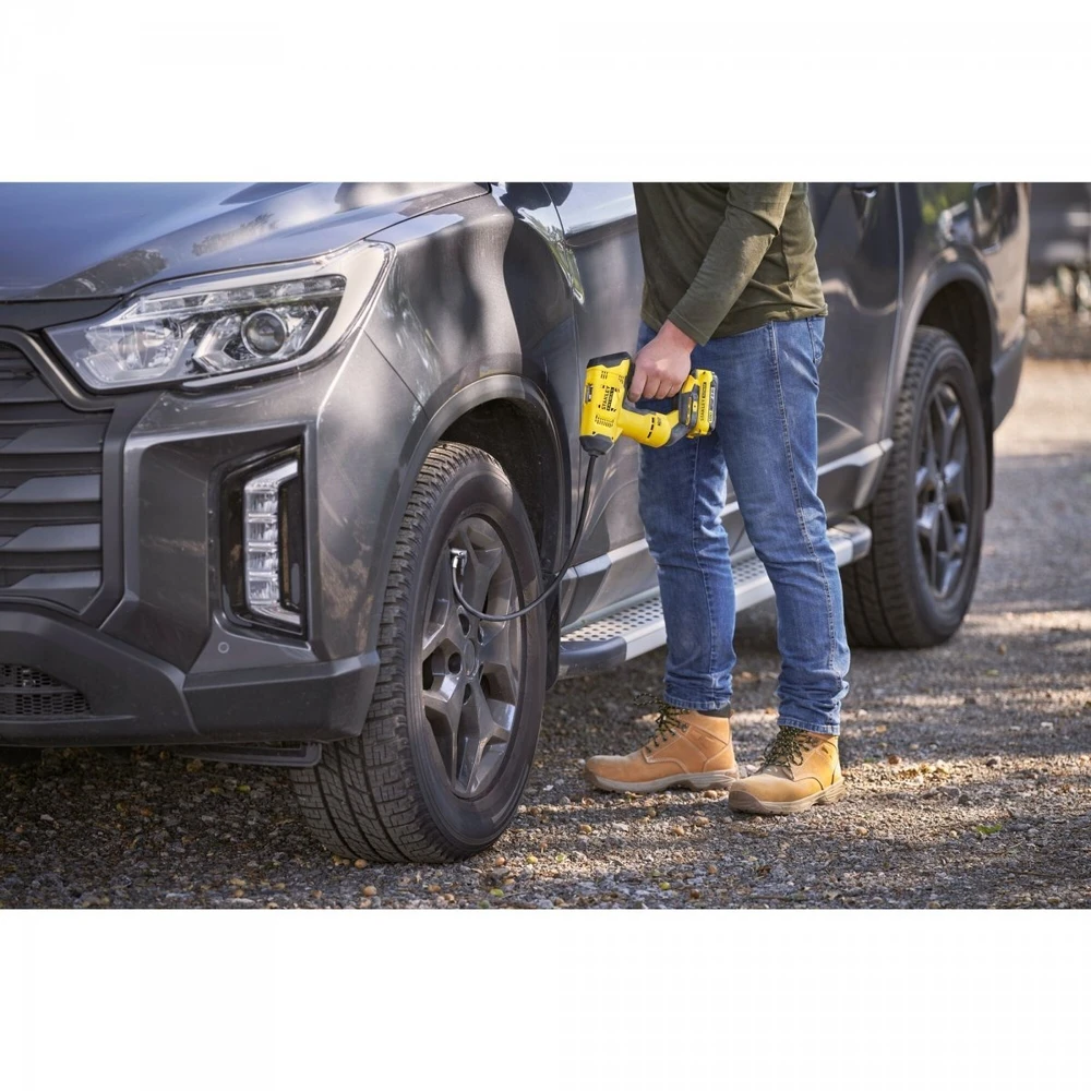 Akumuliatorinė oro pompa Stanley SFMCE521B-XJ; 18 V (be akumuliatoriaus ir pakrovėjo)