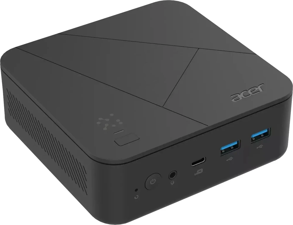 Acer Revo Box RB102-LNL Copilot+ PC Intel Core Ultra 5 226V 16 GB LPDDR5x-SDRAM 512 GB SSD Windows 11 Pro Mini PC Mini kompiuteris Juoda