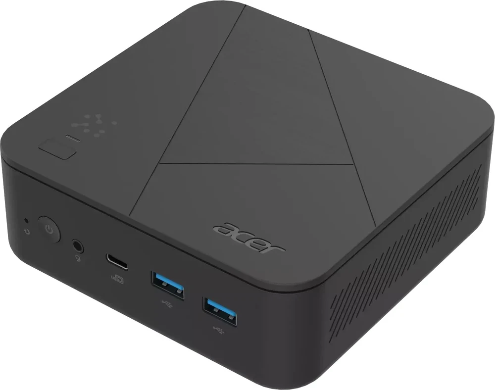 Acer Revo Box RB102-LNL Copilot+ PC Intel Core Ultra 5 226V 16 GB LPDDR5x-SDRAM 512 GB SSD Windows 11 Pro Mini PC Mini kompiuteris Juoda