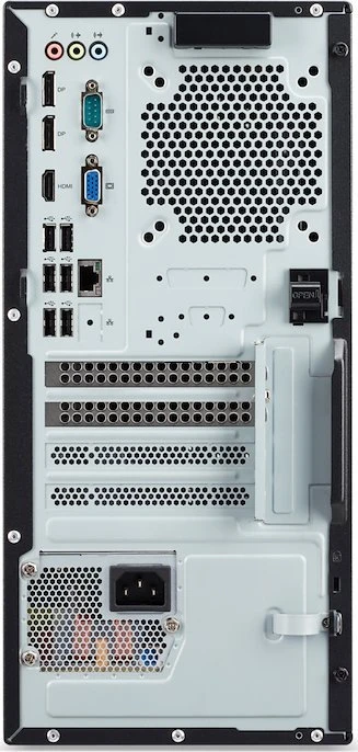 Stacionarus kompiuteris Komputer Acer Veriton M VM6710G Intel Core i7-13700 16GB DDR4-SDRAM 3TB HDD+SSD NVIDIA RTX A4000 Windows 11 Pro Midi Tower Juodas (DT.VZZEG.003)