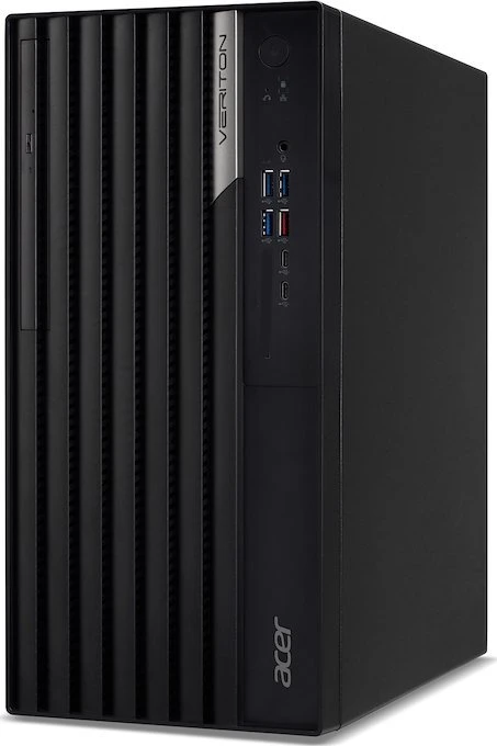 Stacionarus kompiuteris Komputer Acer Veriton M VM6710G Intel Core i7-13700 16GB DDR4-SDRAM 3TB HDD+SSD NVIDIA RTX A4000 Windows 11 Pro Midi Tower Juodas (DT.VZZEG.003)