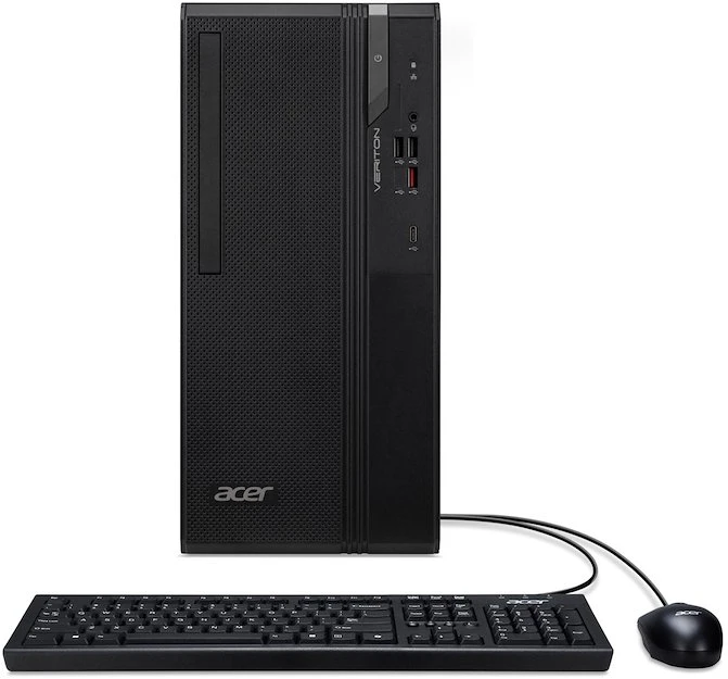 Stacionarus kompiuteris Komputer Acer Veriton VS2735G Intel Core Ultra 5 225 16GB DDR5 512GB SSD Midi Tower WiFi Juodas (DT.R7XEG.002)