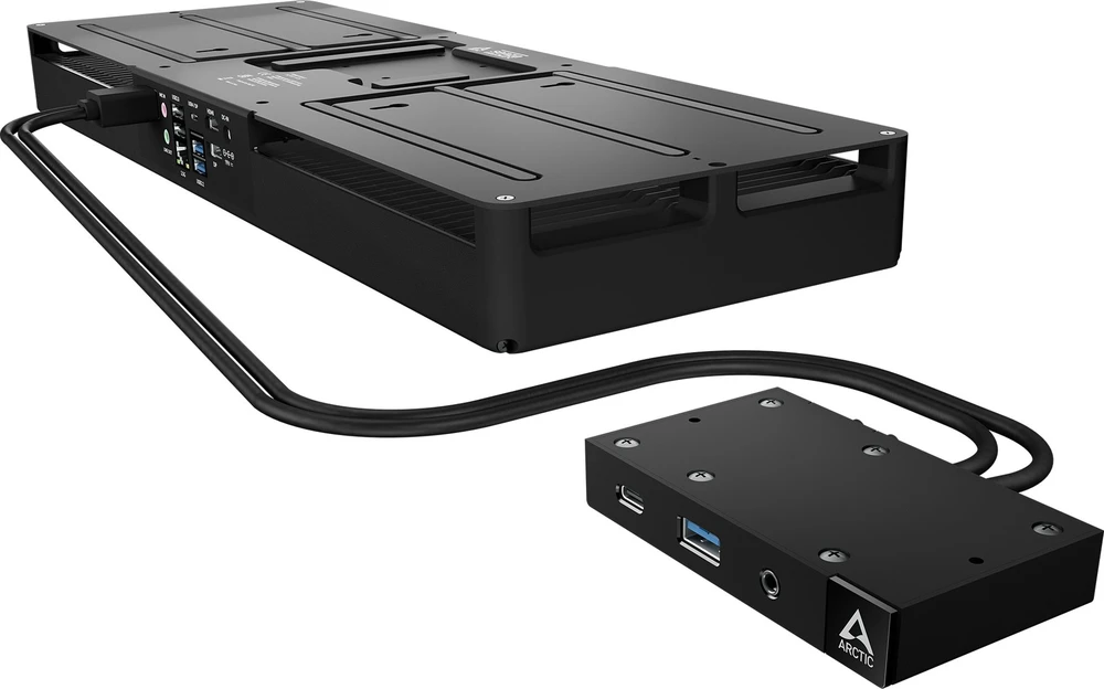 Kompiuteris Arctic ARCTIC Senza AI 370 AMD Ryzen AI 9 HX 32 GB LPDDR5x-SDRAM 1 TB SSD Windows 11 Pro SFF Mini PC Juodas
