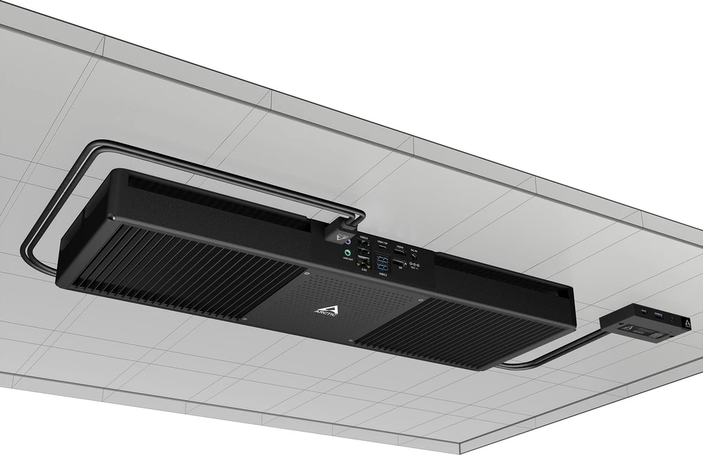 Kompiuteris Arctic ARCTIC Senza AI 370 AMD Ryzen AI 9 HX 32 GB LPDDR5x-SDRAM 1 TB SSD Windows 11 Pro SFF Mini PC Juodas