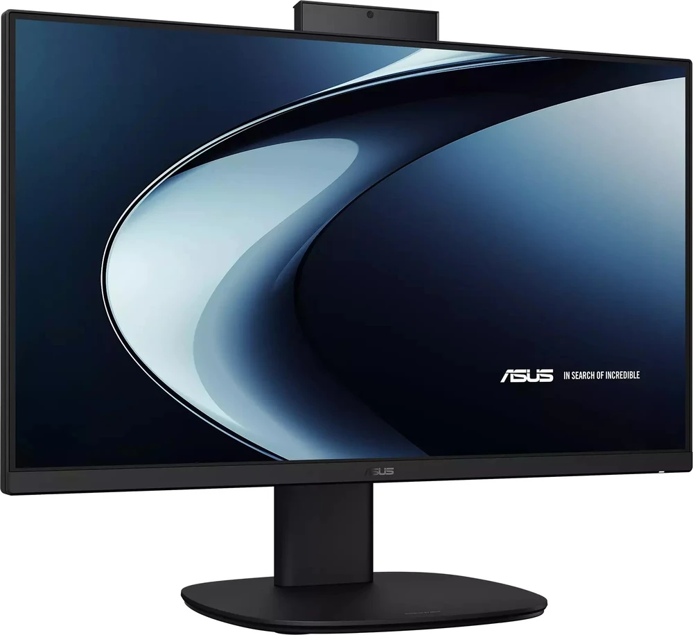Stacionarus kompiuteris ASUS AIO VM640KA-BPC019W Ryzen AI 5 330 23.8" FHD 100Hz 250 nits Wide View AG 16GB DDR5 512GB SSD Radeon 820M WLAN + Bluetooth 5MP kamera + IR Windows 11 Juodas 2 metų garantija nuo durų iki durų