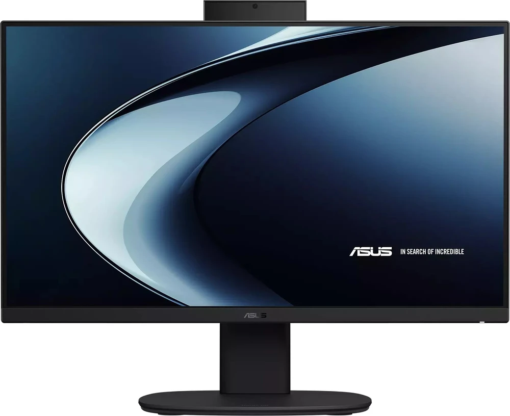 Stacionarus kompiuteris ASUS AIO VM640KA-BPC019W Ryzen AI 5 330 23.8" FHD 100Hz 250 nits Wide View AG 16GB DDR5 512GB SSD Radeon 820M WLAN + Bluetooth 5MP kamera + IR Windows 11 Juodas 2 metų garantija nuo durų iki durų