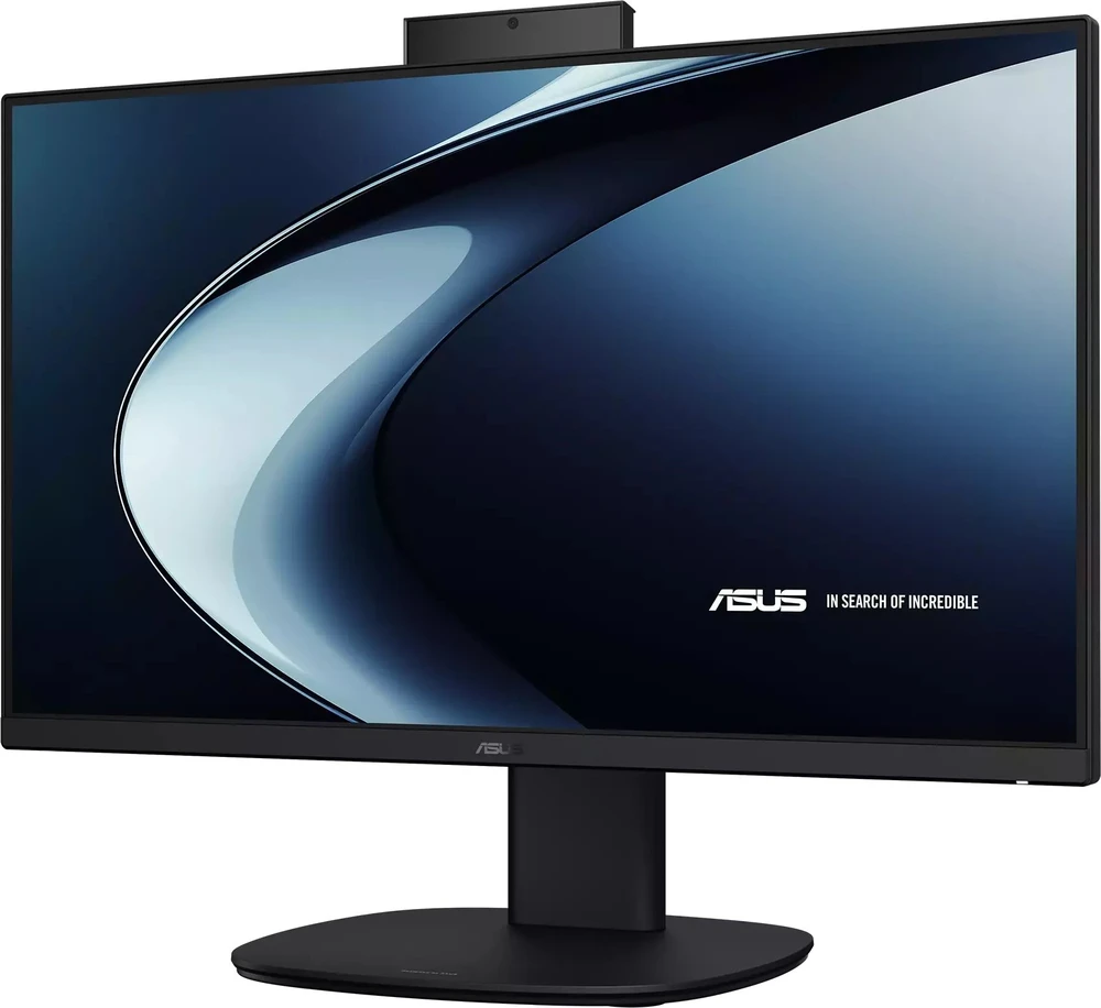 Stacionarus kompiuteris ASUS AIO VM640KA-BPC019W Ryzen AI 5 330 23.8" FHD 100Hz 250 nits Wide View AG 16GB DDR5 512GB SSD Radeon 820M WLAN + Bluetooth 5MP kamera + IR Windows 11 Juodas 2 metų garantija nuo durų iki durų