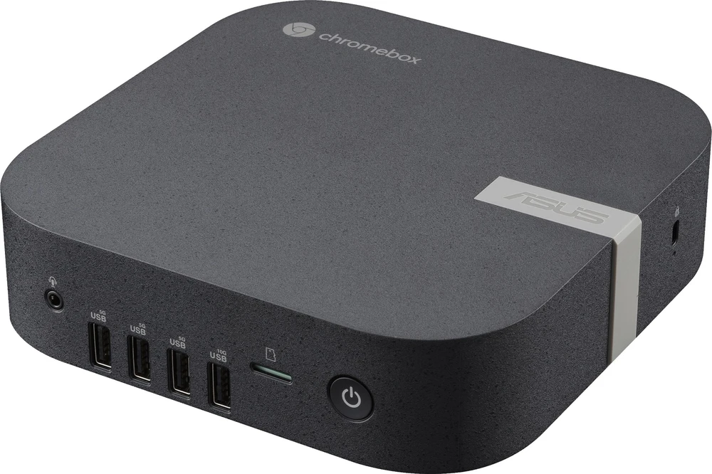 Kompiuteris Asus Chromebox CHROMEBOX6-S3006UN Intel Core 3 100U 8 GB DDR5-SDRAM SSD ChromeOS Mini PC juoda (90MS03H1-M00010)