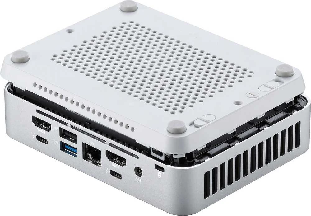 ASUS NUC 14pro+/RNUC14RVSU500002I/Intel Ultra 5 125H/Intel Arc grafika/4xUSB/M.2 22x80 NVMe; 22x42 NVMe/2,5Gbe LAN/2xHDMI/2x Thunderbolt 4 (USB-C+DP)/be saugyklos/be RAM/AX211.D2WG.NV/be OS/EU Cord/Kit(L6)/EAN:4711387496657