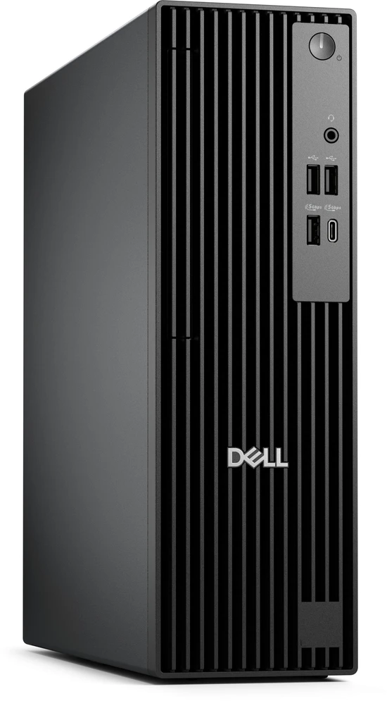 Kompiuteris Dell DELL Pro QCS1250 Intel Core Ultra 7 265 16 GB DDR5-SDRAM 512 GB SSD Windows 11 Pro Narrow PC PC Juodas
