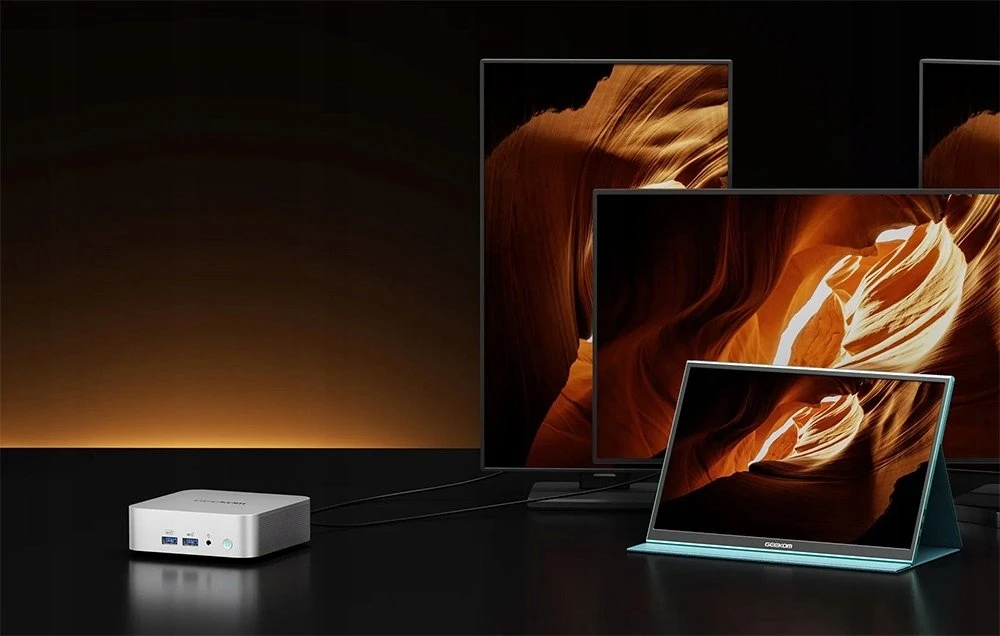 Mini PC GEEKOM A8 Ryzen 9 8945HS 32GB + 1TB + Win11 Pro